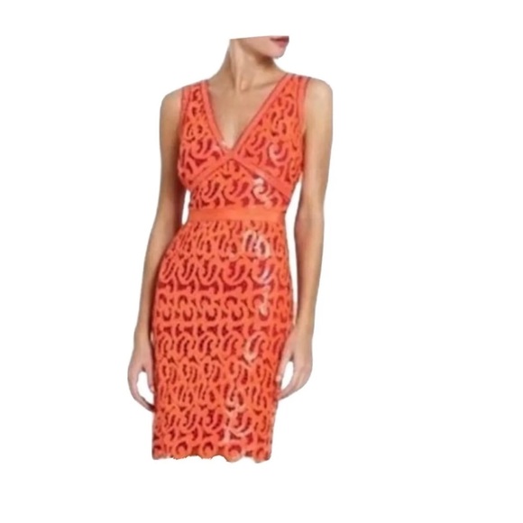 BCBGMaxAzria/BCBG Gabrielle sequined Sz XS Dress $548 - Picture 2 of 9